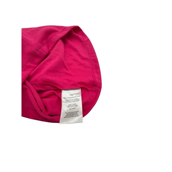 Kids Headquarters Toddler Girls Pink Long Sleeve T-Shirt With Bow Graphic 18M - Picture 8 of 8